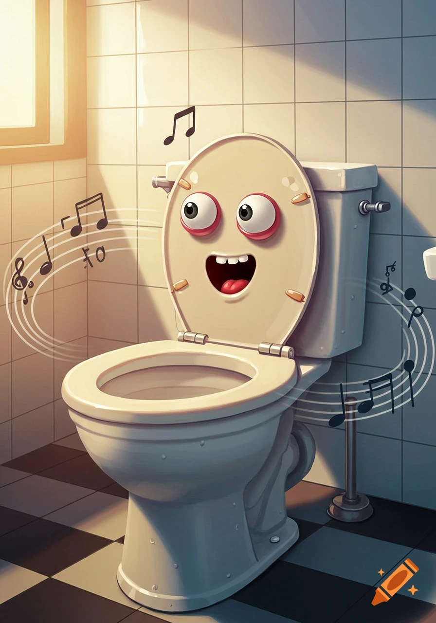 Funny Bathroom Art Print: 'let the Good Times Roll' - Quirky Restroom Decor  (digital Download) - Etsy, image size:896x1280