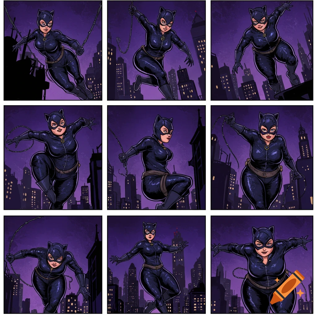 Batman and Catwoman #batman #catwomancosplay #catwoman #batmancosplay  #batmancomics #catwomancomics #dc #dccomics #dccosplay #characterdesign  #charadesign #characterconcept #brucewayne #selinakyle, image size:1024x1024