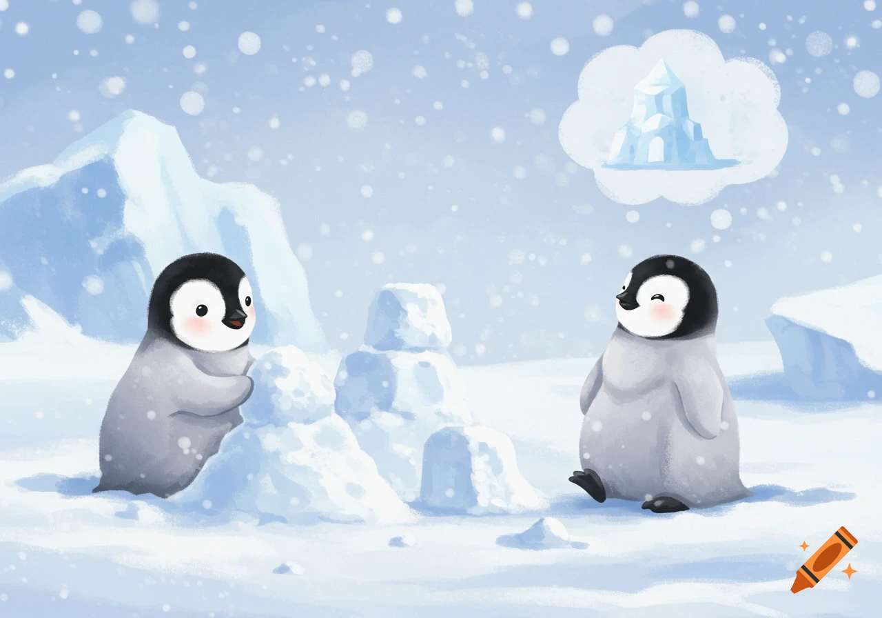 Cold Adapted Animals created on Craiyon, image size:1280x896