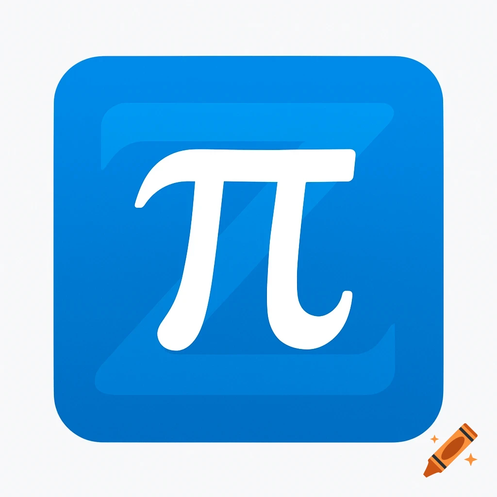 A blue rounded square logo featuring a white Pi symbol over a faint blue Z shape.