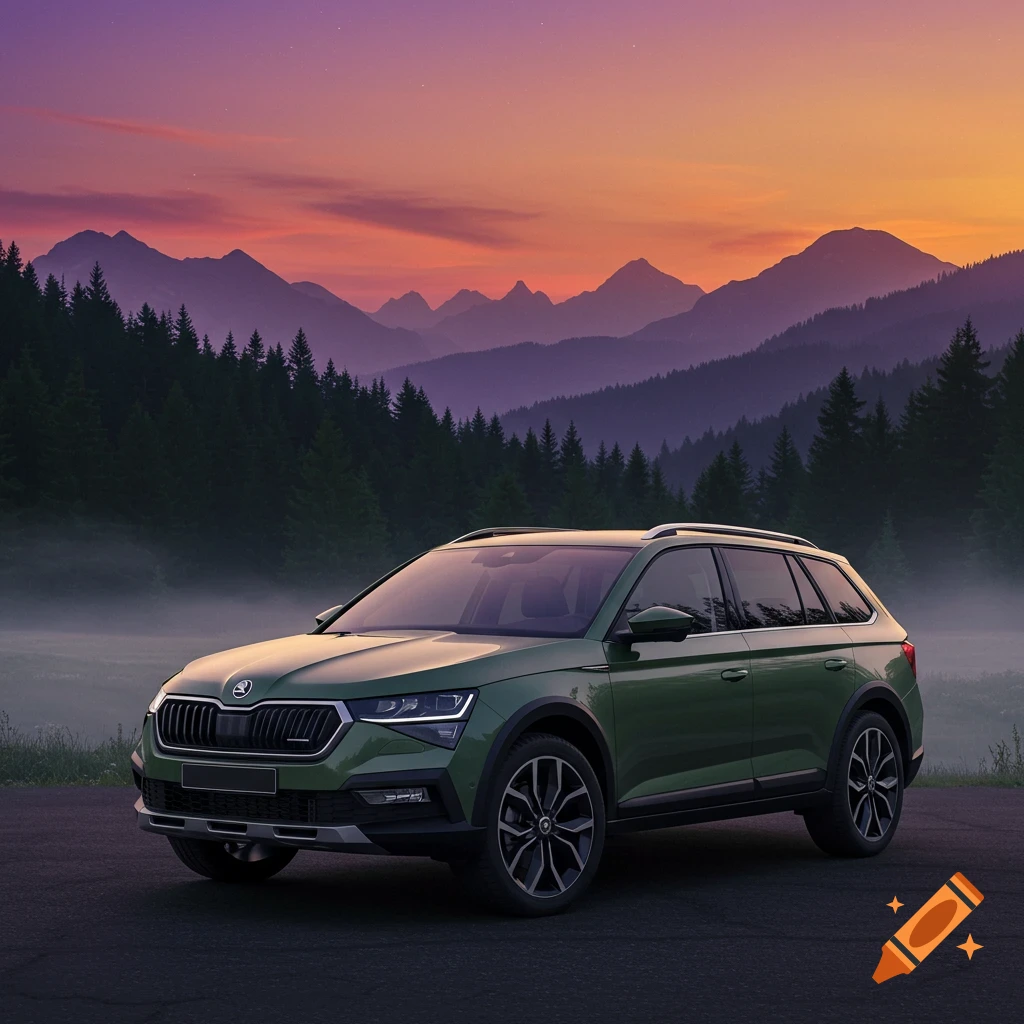 Off Road Skoda Superb Combi created on Craiyon, image size:1024x1024