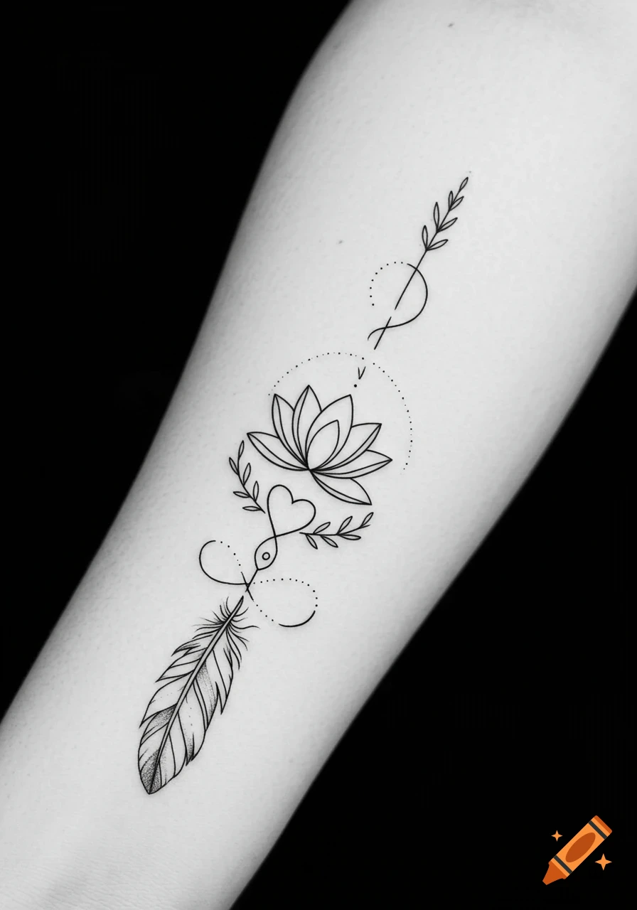 Simple Black & White Tattoos That Stand Out