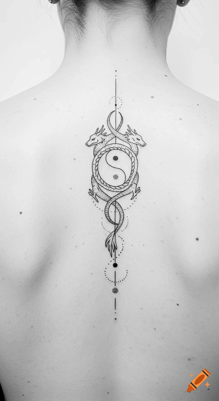 Dream Catcher Tattoo With Snakes created on Craiyon, image size:768x1408