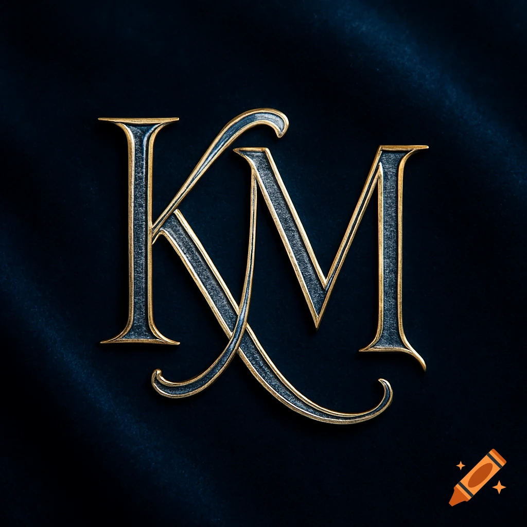Luxury Kmk Logo Design for Clothing created on Craiyon, image size:1024x1024