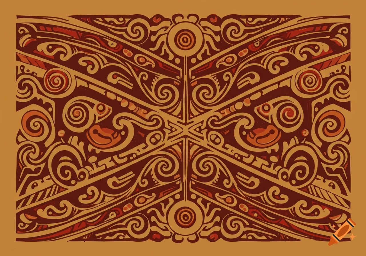 Maori Art created on Craiyon, image size:1280x896