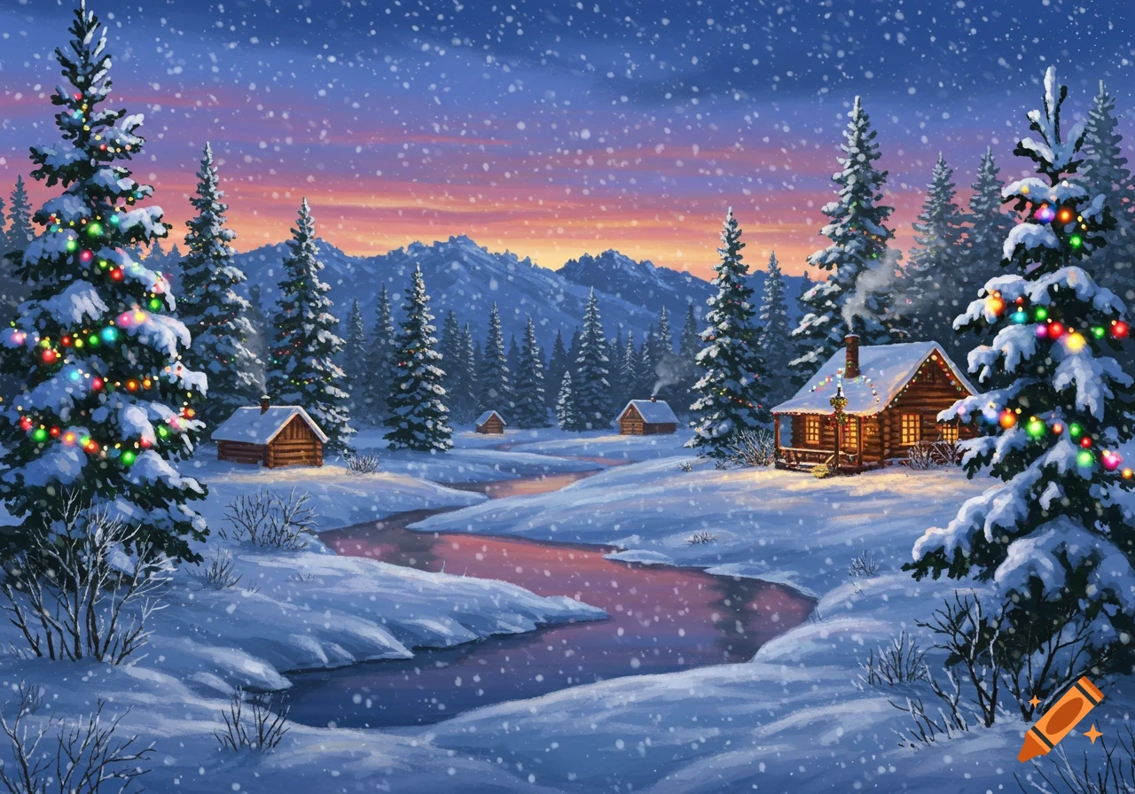 Woodland Creatures Christmas Cards - Silly Robot Cards, image size:1280x896