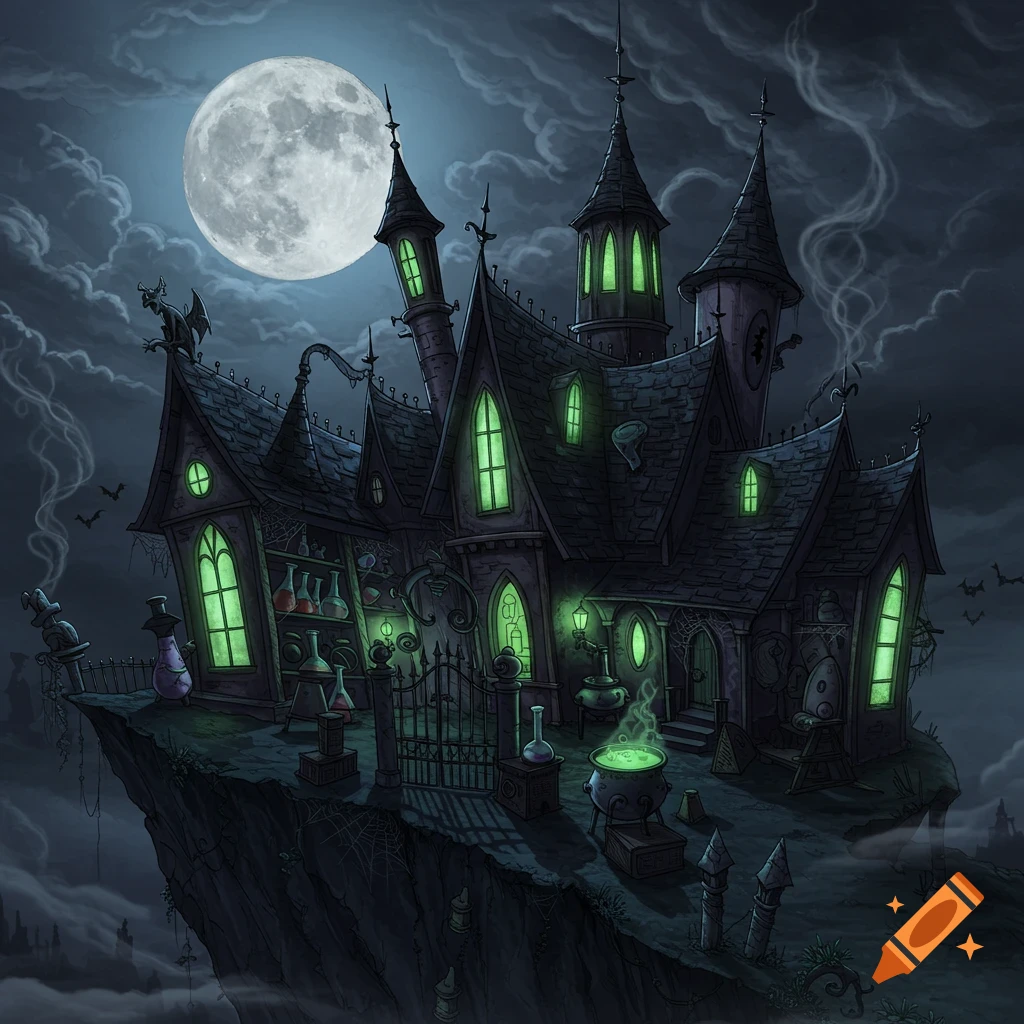 Berry's forest Ghost's Castle 森 Berry's forest, Ghost's castle 森 Forest Ghost House | Super Mario