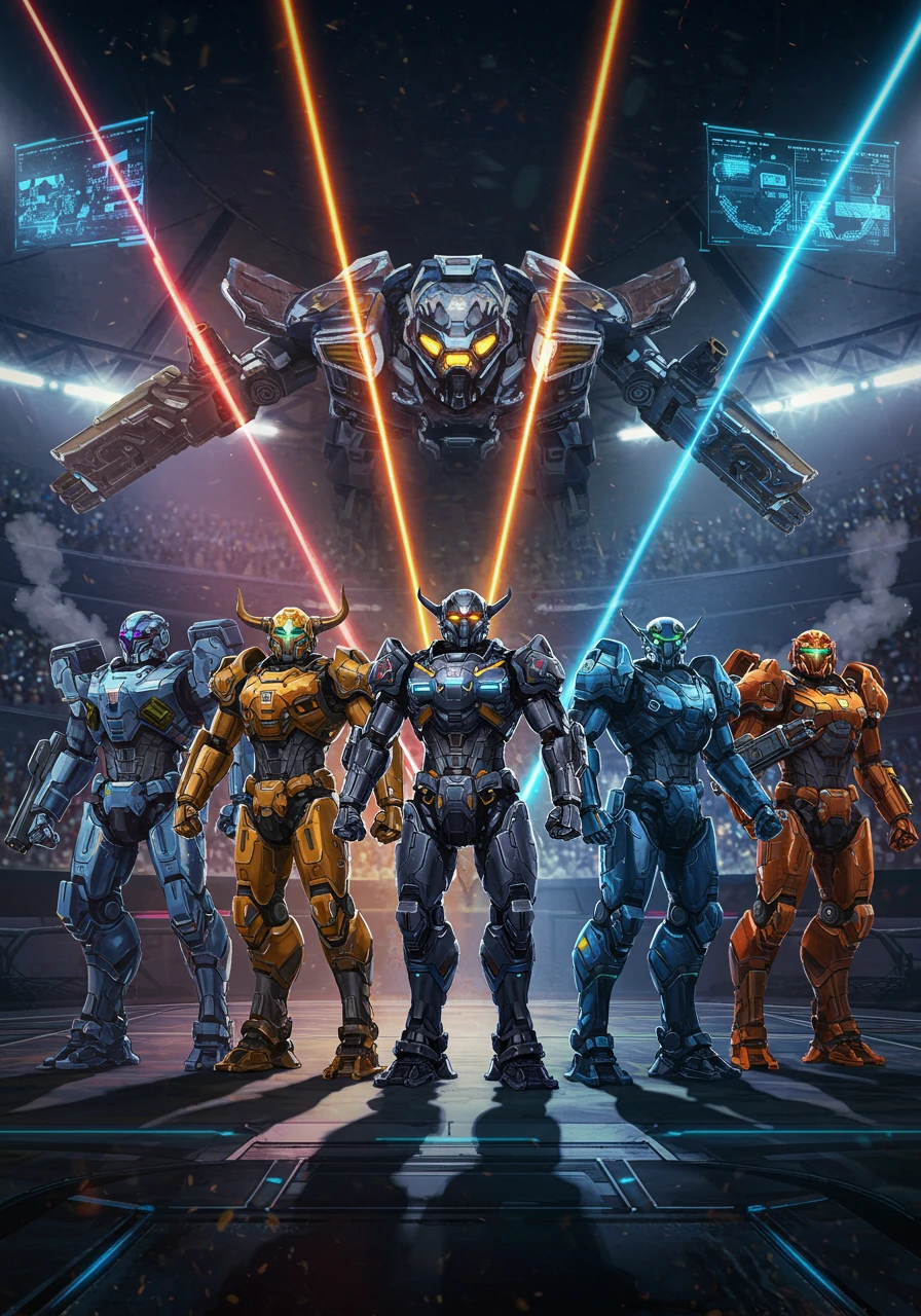Mechs creado en Craiyon