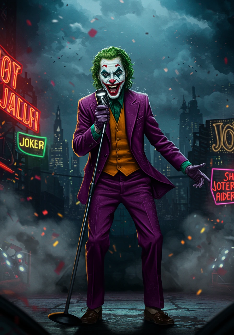 Joker créé sur Craiyon