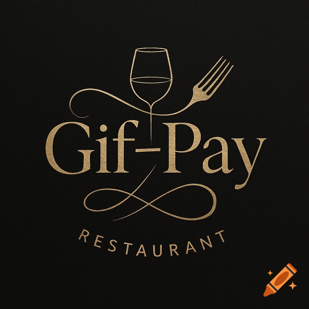 Minimalist restaurant logo with 'JayLuc', cutlery, and plate on Craiyon, image size:1024x1024