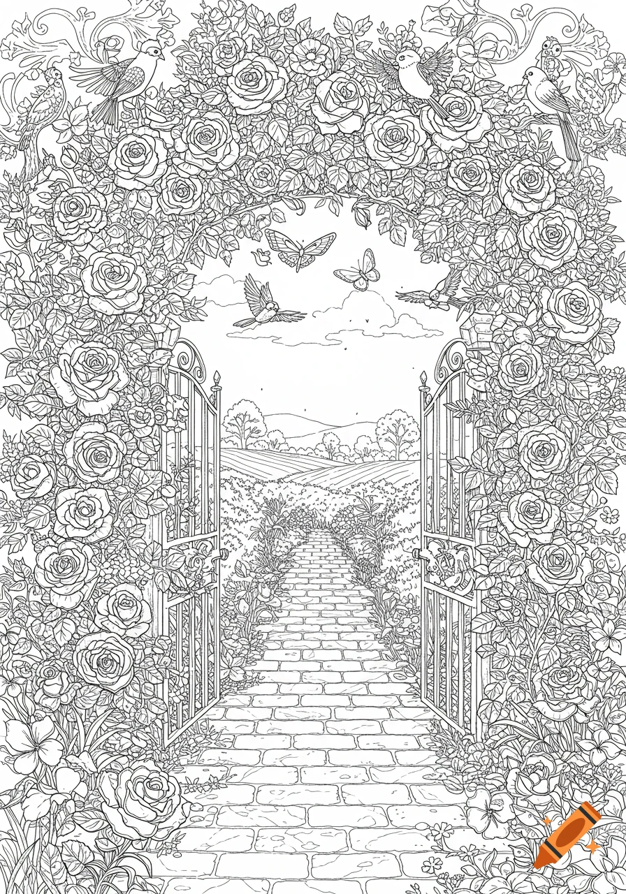 After just digging these pictures out to show to another lady who was  asking about Johanna Basford books, i thought Id share them! Forgot how  much i loved these images! All from, image size:896x1280