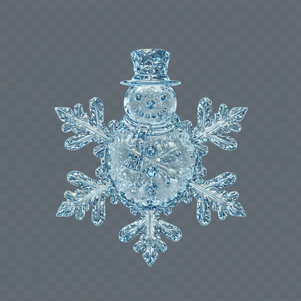 Snowflake criado no Craiyon