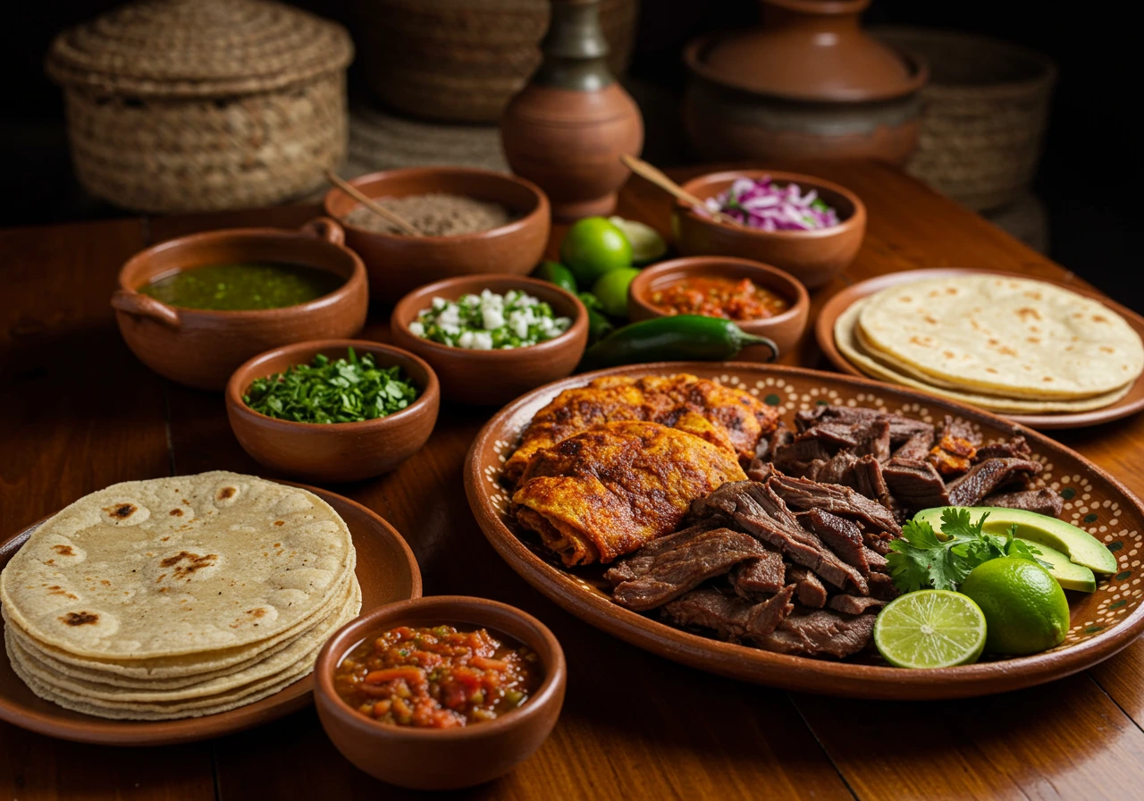 Mexican cuisine créé sur Craiyon