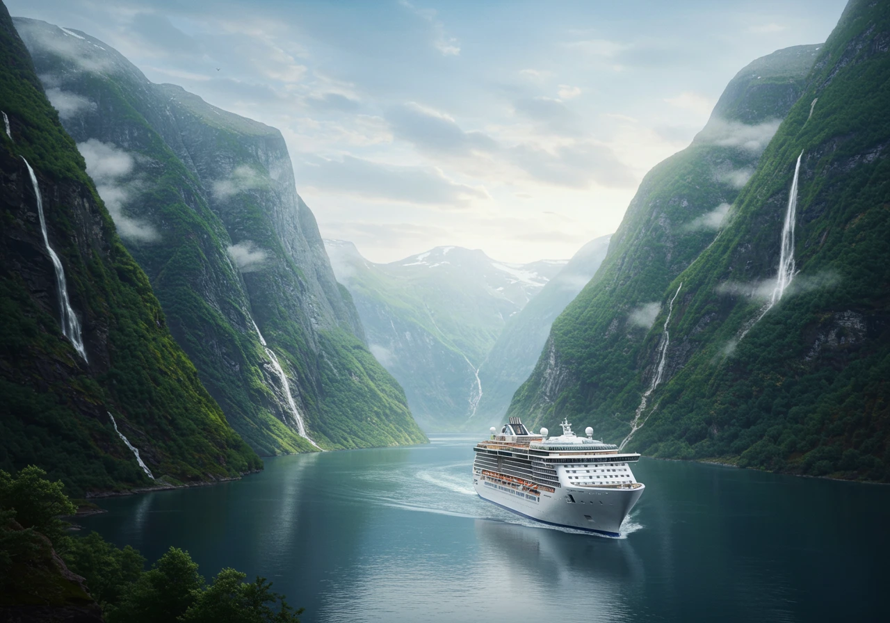 Cruise ship creado en Craiyon