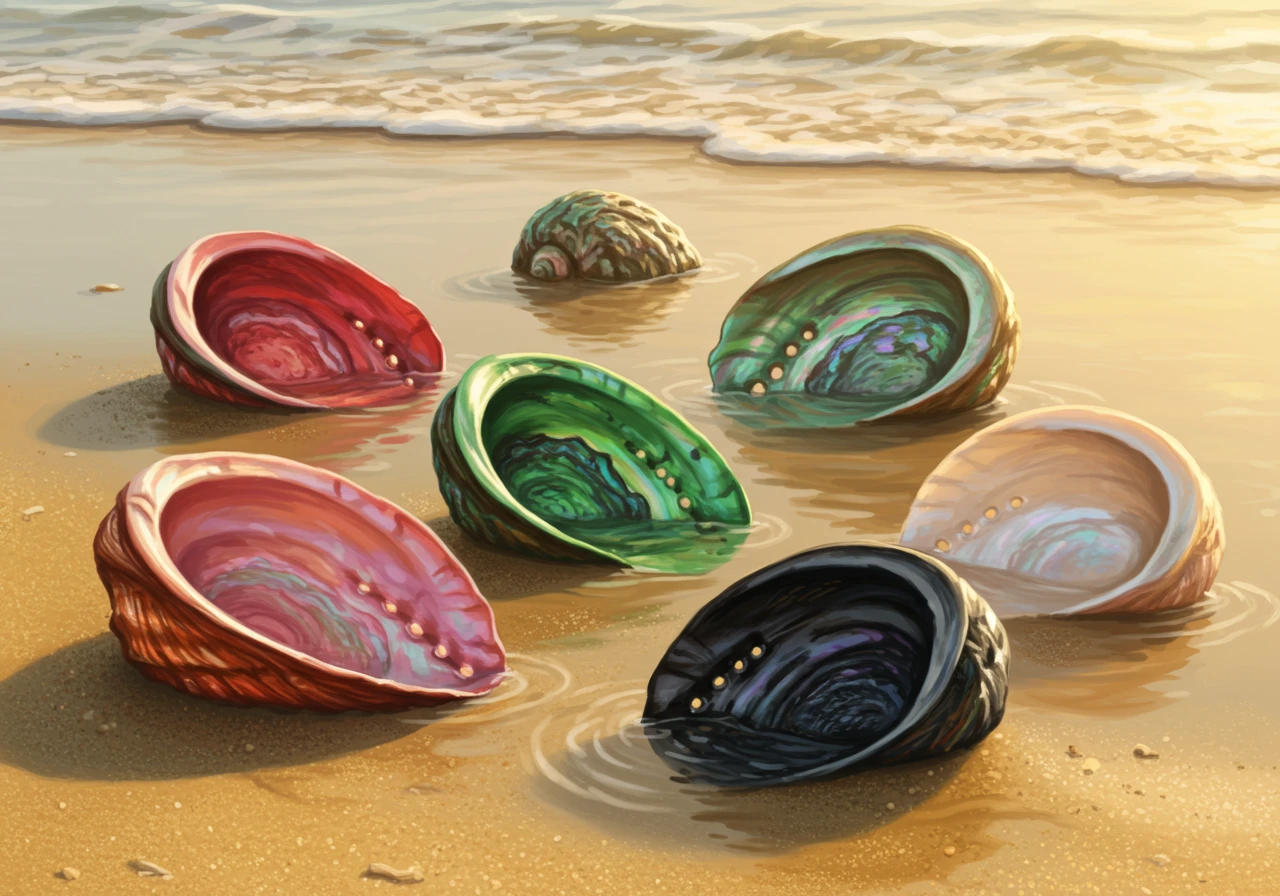 Seashells créé sur Craiyon