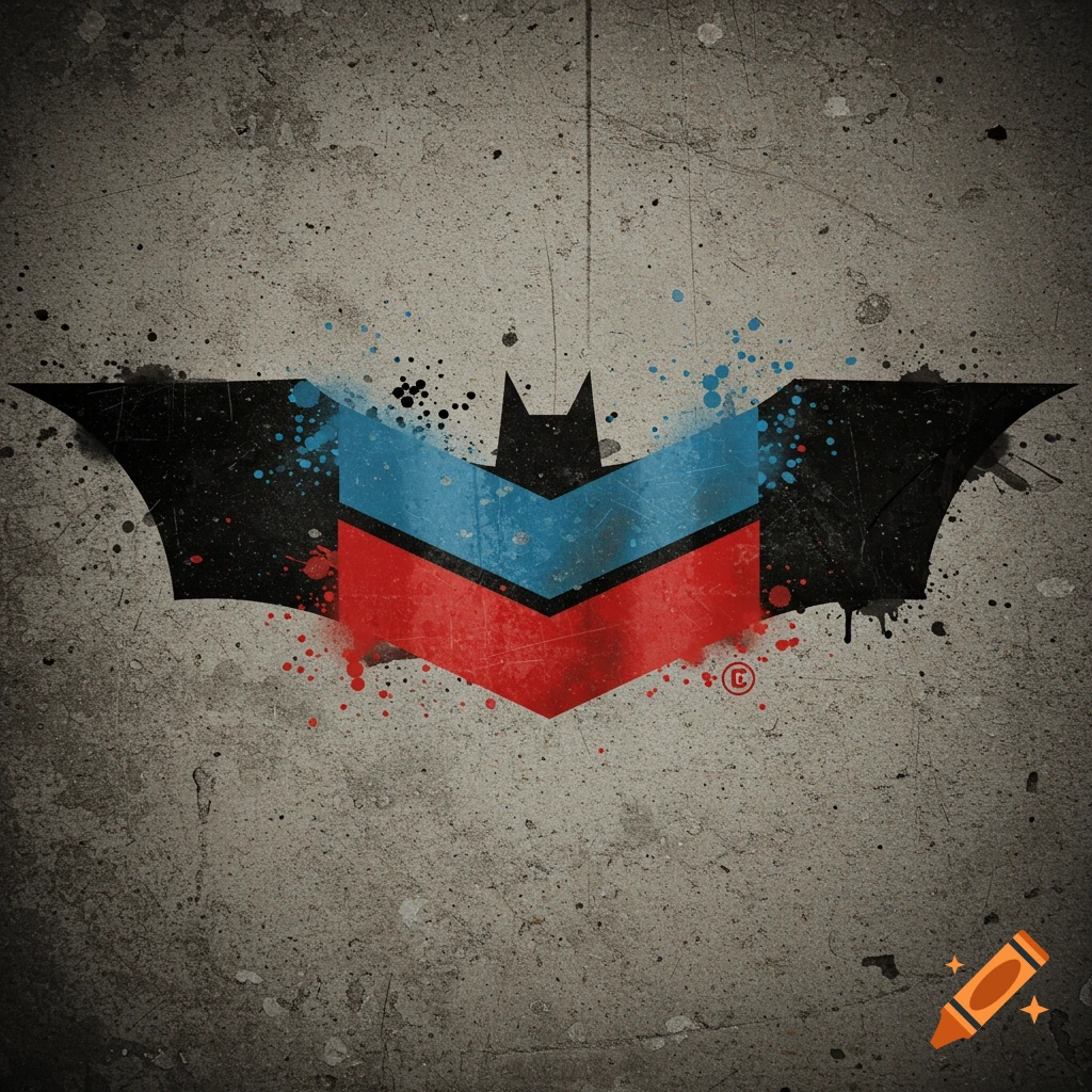 Logo Featuring Batman and Robin created on Craiyon, image size:1024x1024