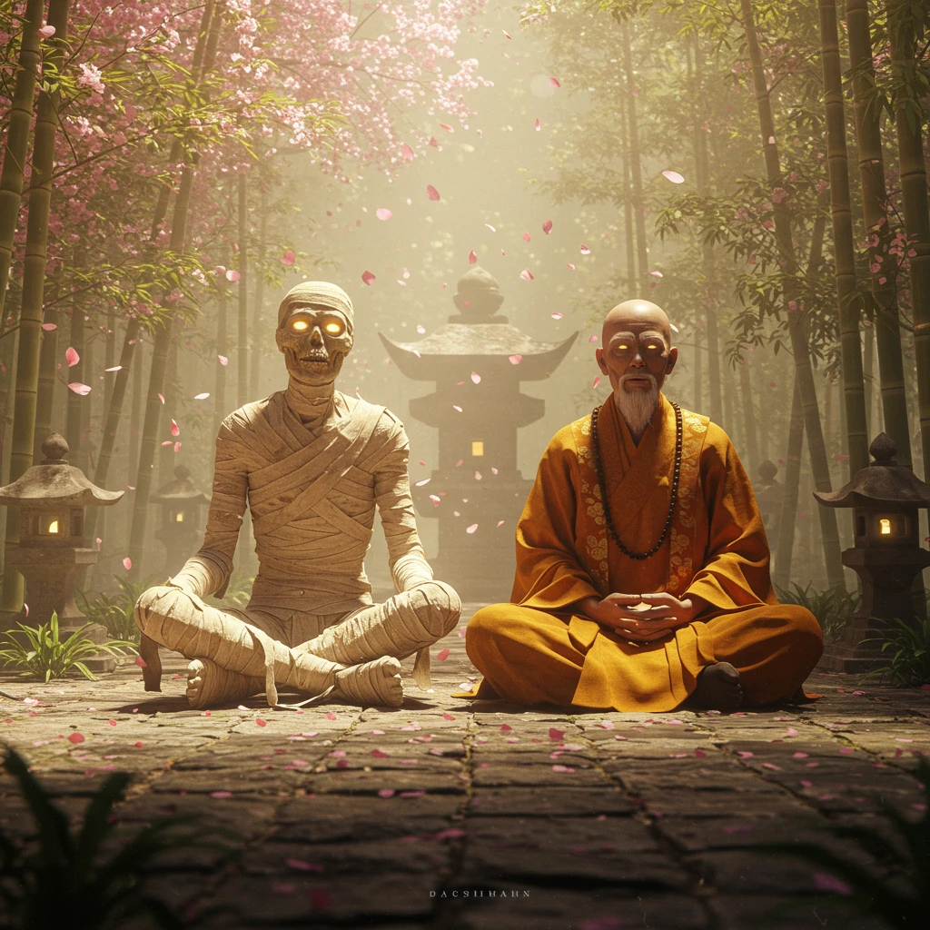 Zen garden criado no Craiyon