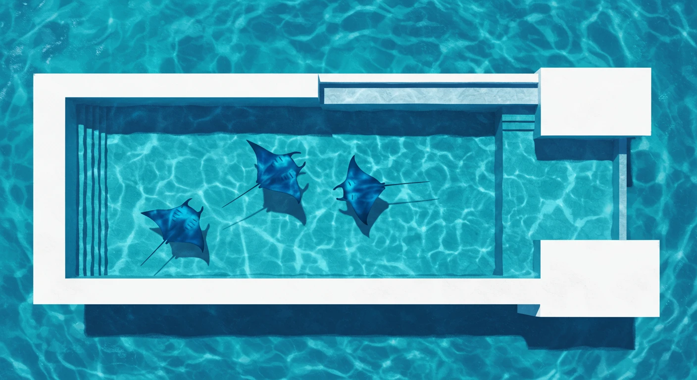 Pools créé sur Craiyon