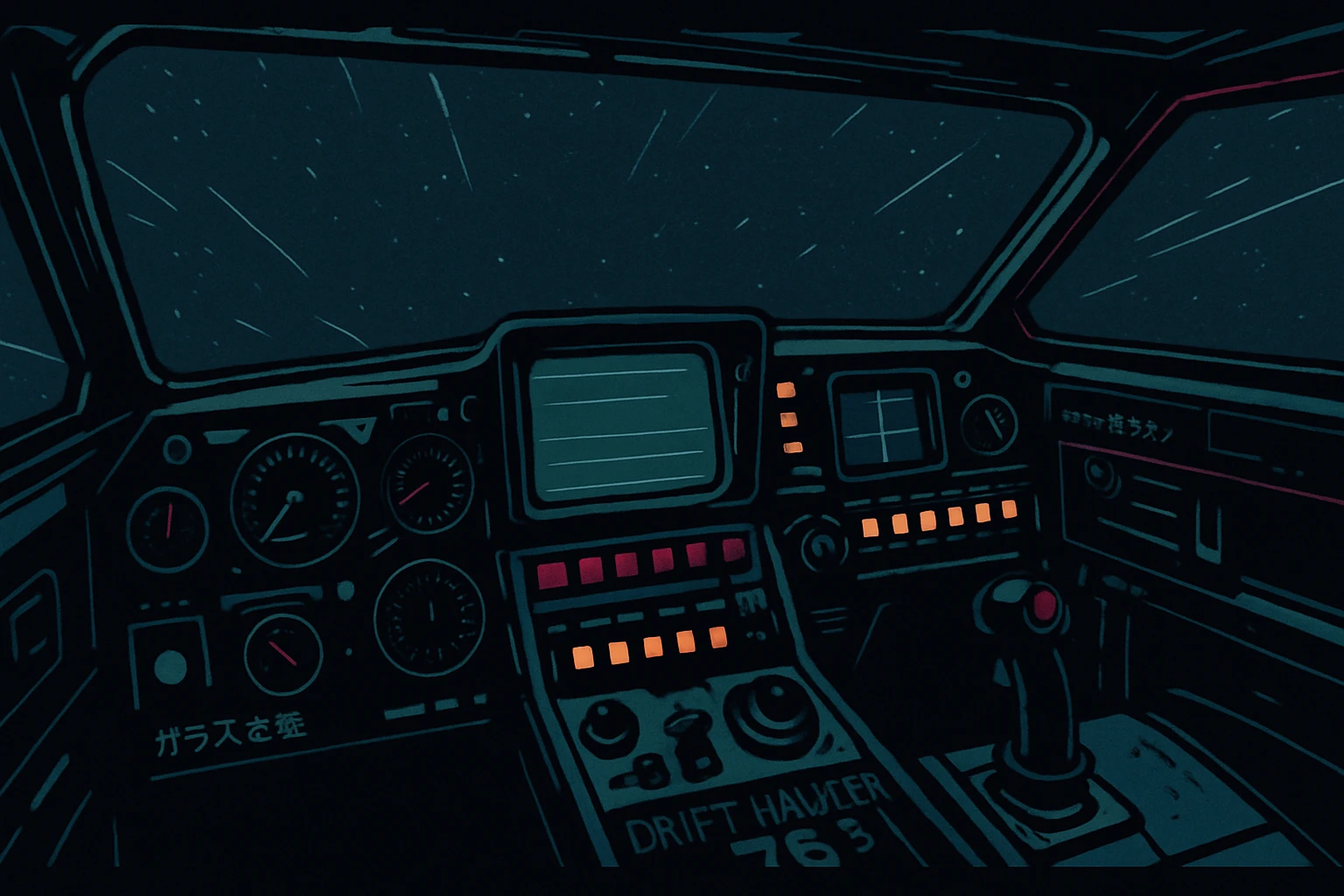 Cockpit creado en Craiyon