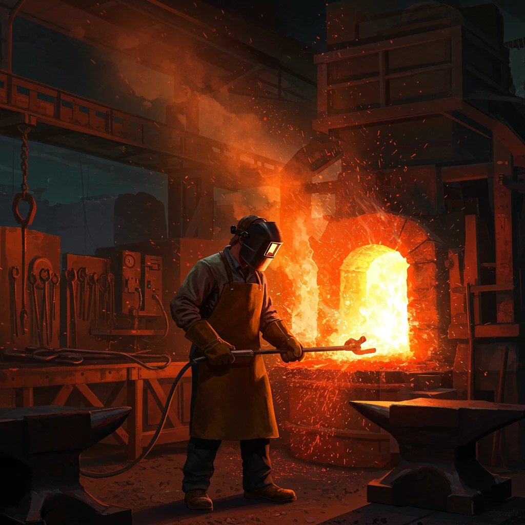 Forge créé sur Craiyon