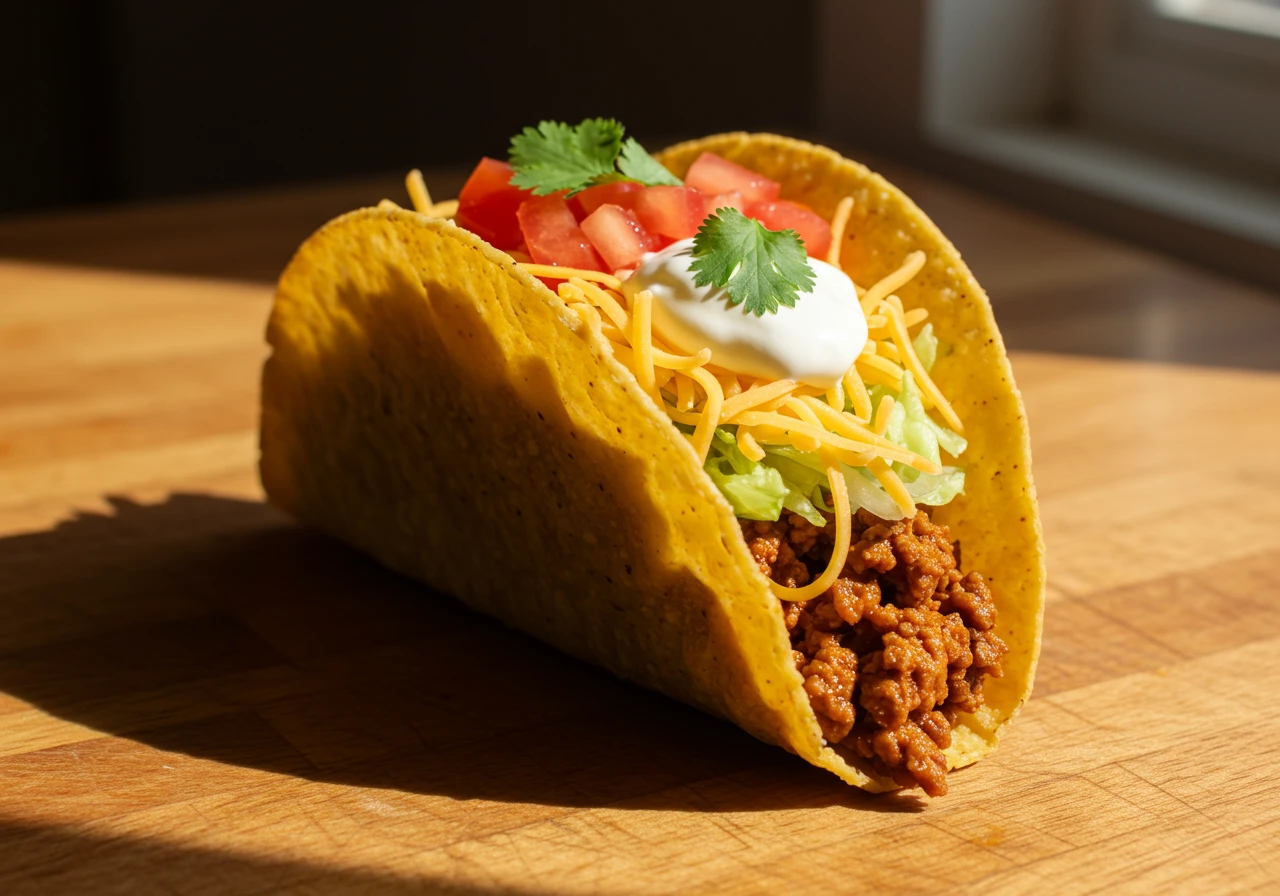 Taco créé sur Craiyon