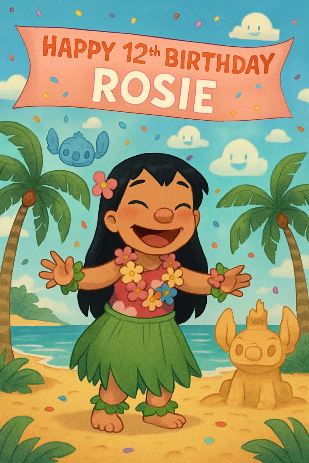 Lilo and stitch criado no Craiyon