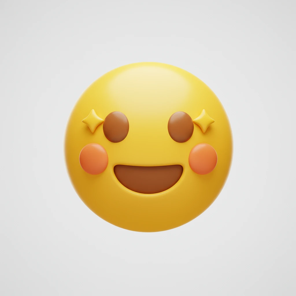 Smiley erstellt auf Craiyon