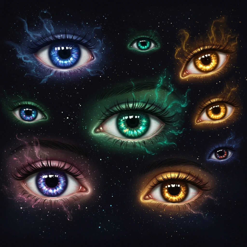 Eyes created on Craiyon