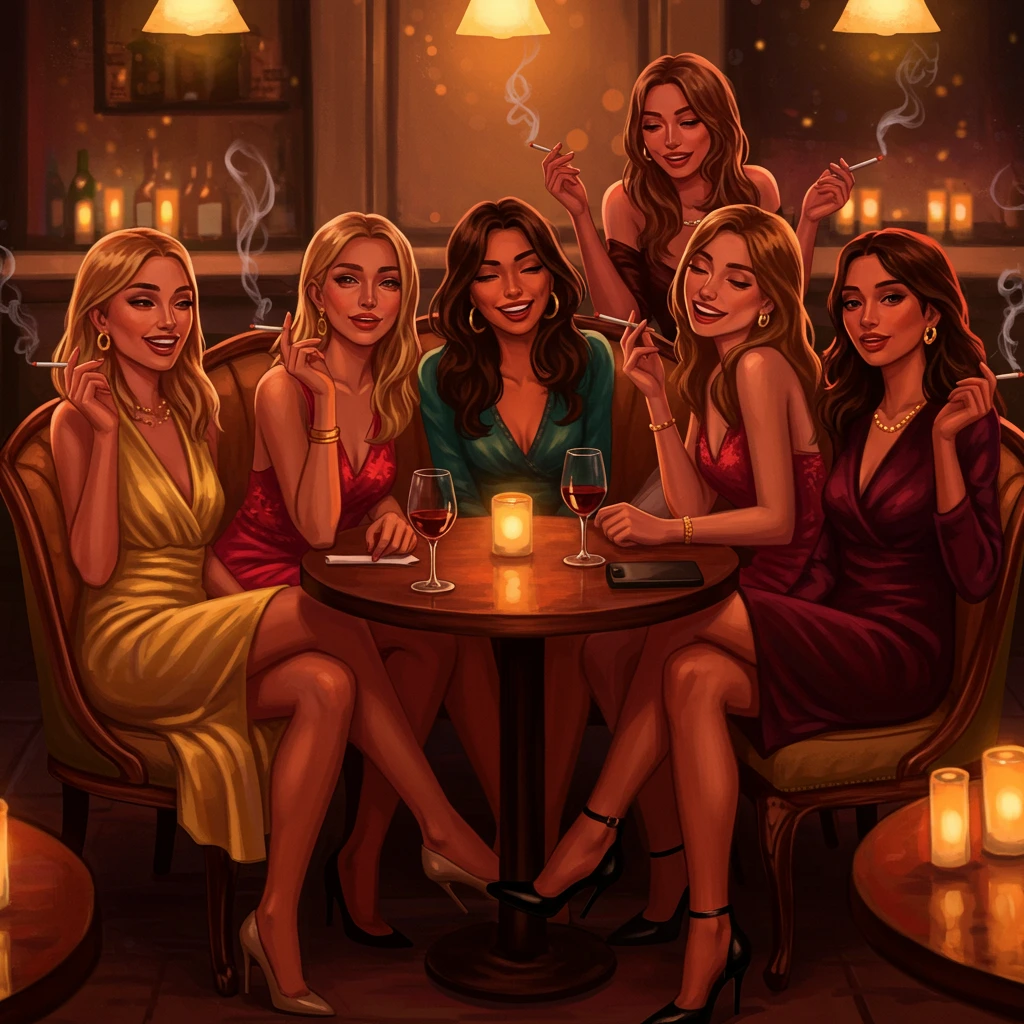 Bar scene criado no Craiyon