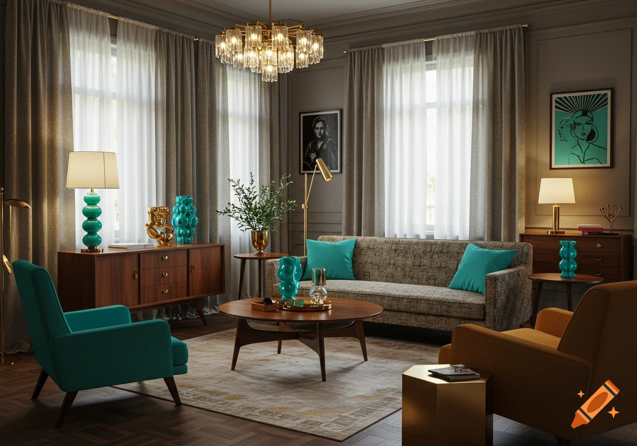 Art Deco Blue Velvet 1930's Vintage Sofa, image size:1280x896