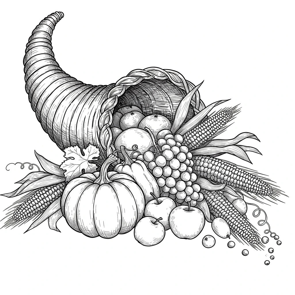 Thanksgiving creado en Craiyon