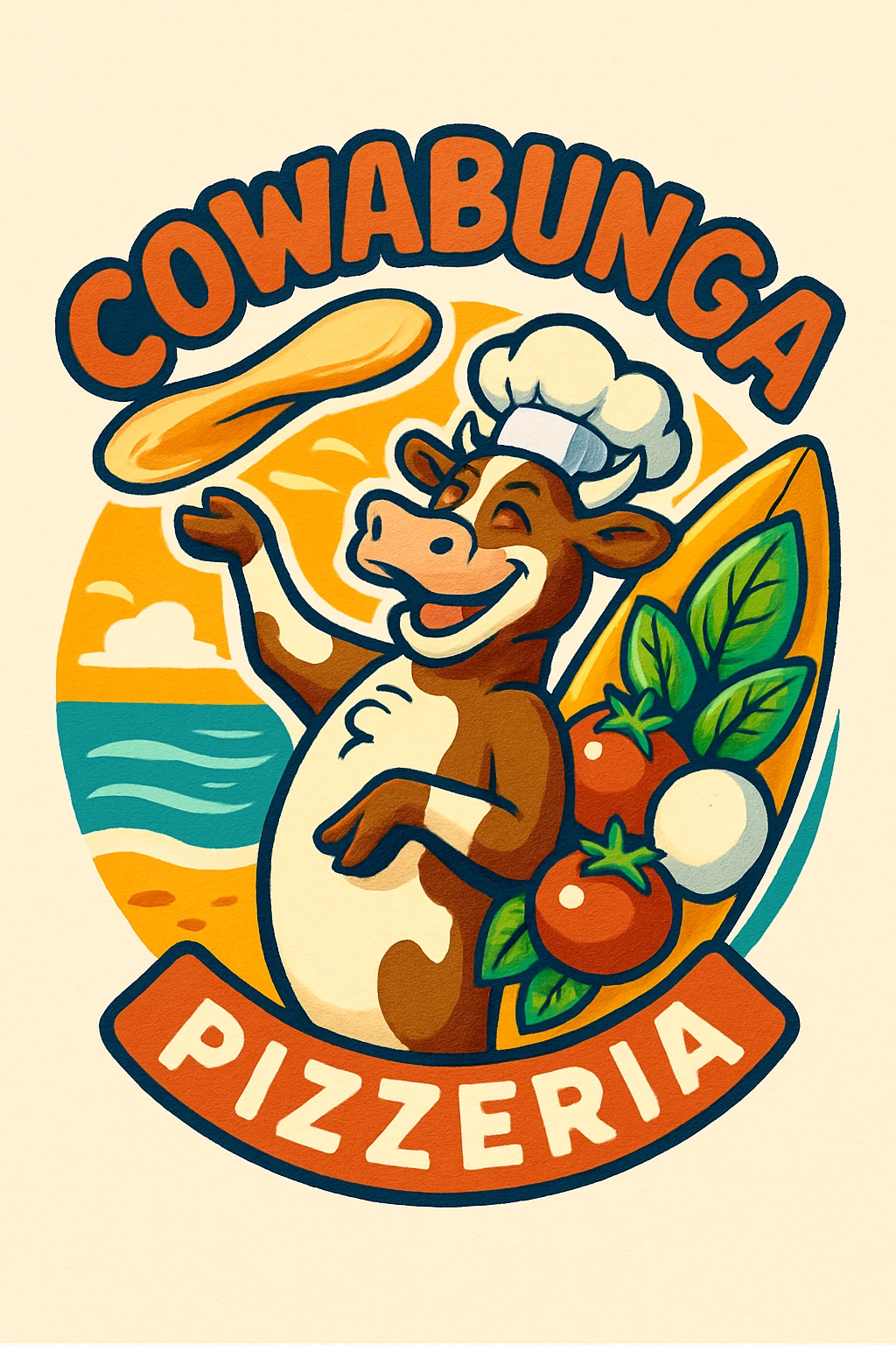 Pizza criado no Craiyon