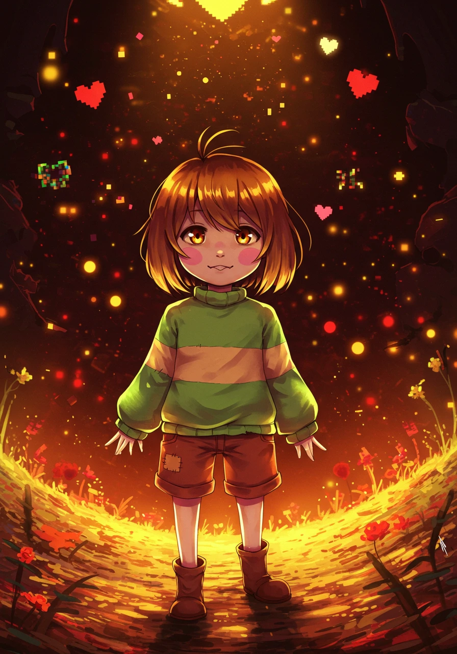 Undertale erstellt auf Craiyon