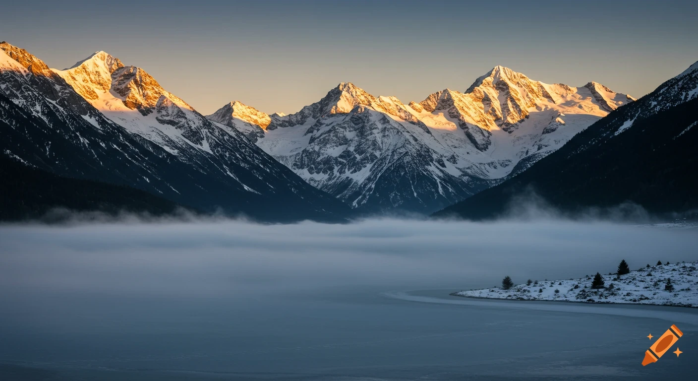 置物 WINTER MOUNTAINS 置物 WINTER MOUNTAINS Arctic Terrain by Zxvisual