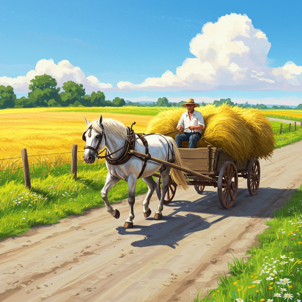 Rural landscape erstellt auf Craiyon