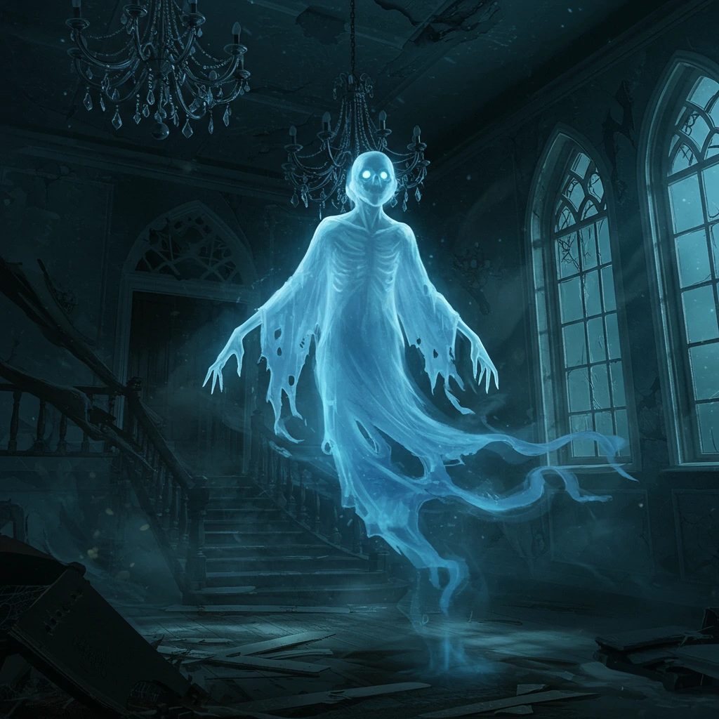 Ghosts erstellt auf Craiyon
