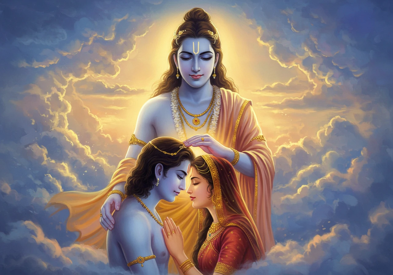 Hindu mythology criado no Craiyon