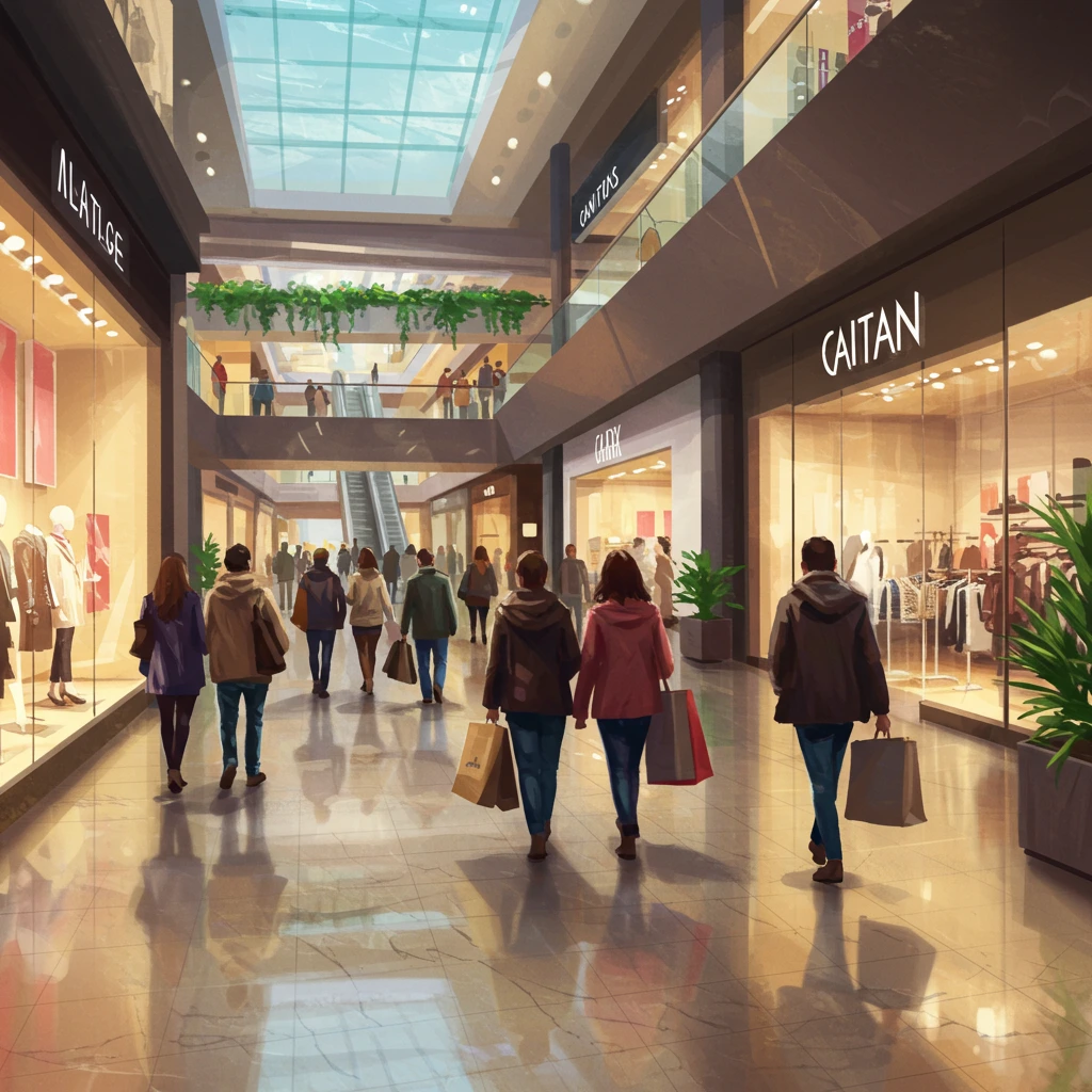 Shopping creado en Craiyon