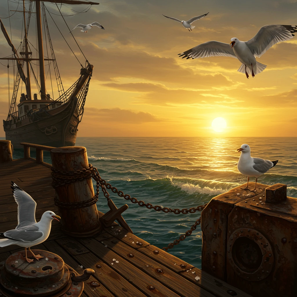 Ships erstellt auf Craiyon