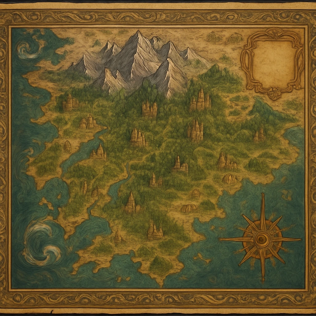 Cartography erstellt auf Craiyon