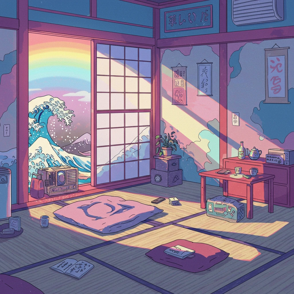 Lofi creado en Craiyon
