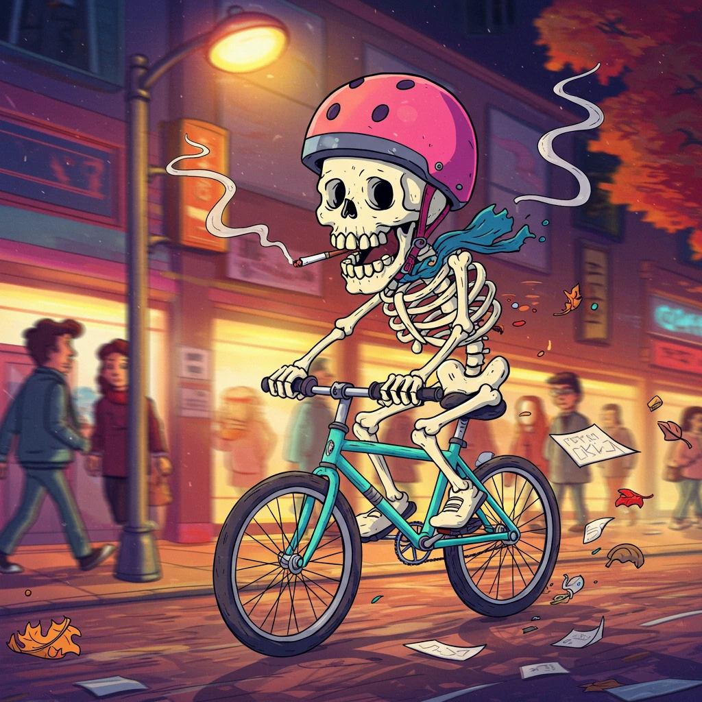 Skeleton criado no Craiyon