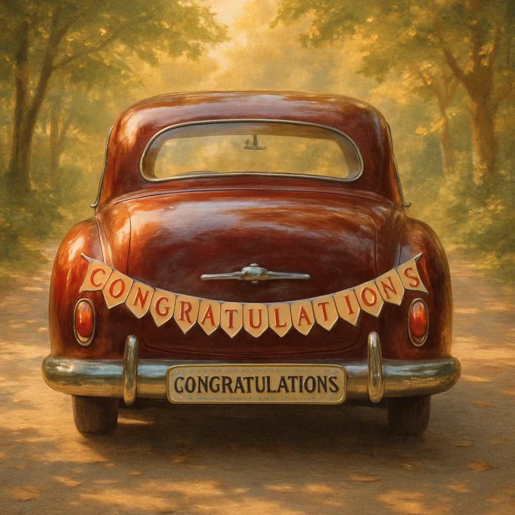 Vintage car creado en Craiyon