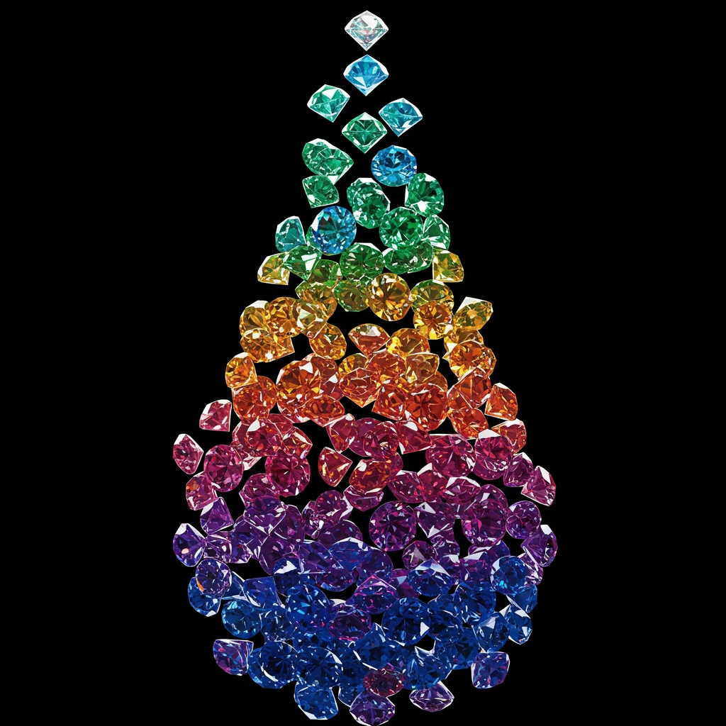 Diamonds creado en Craiyon