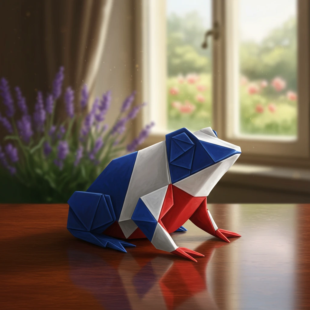 Origami creado en Craiyon