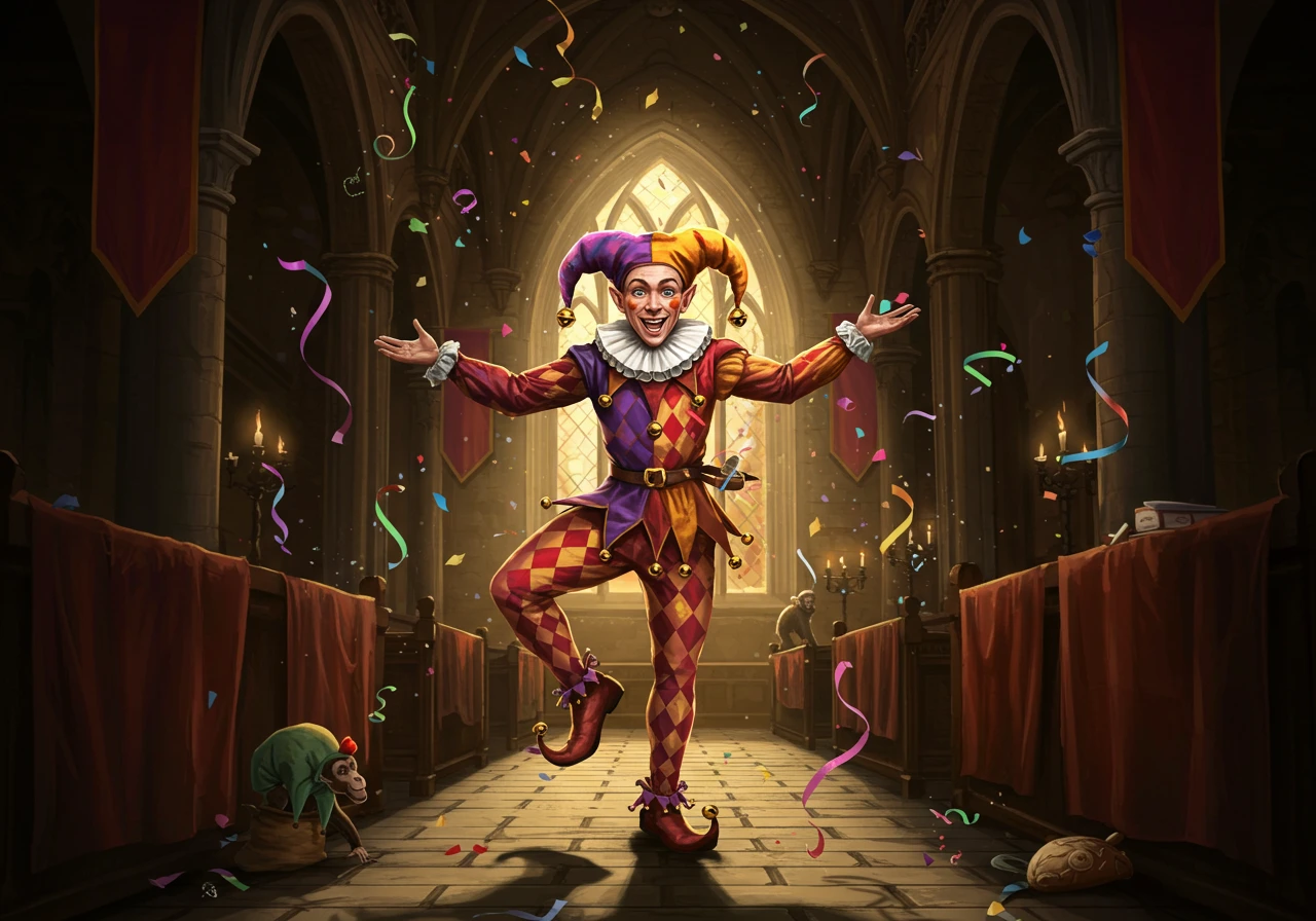 Jester creado en Craiyon