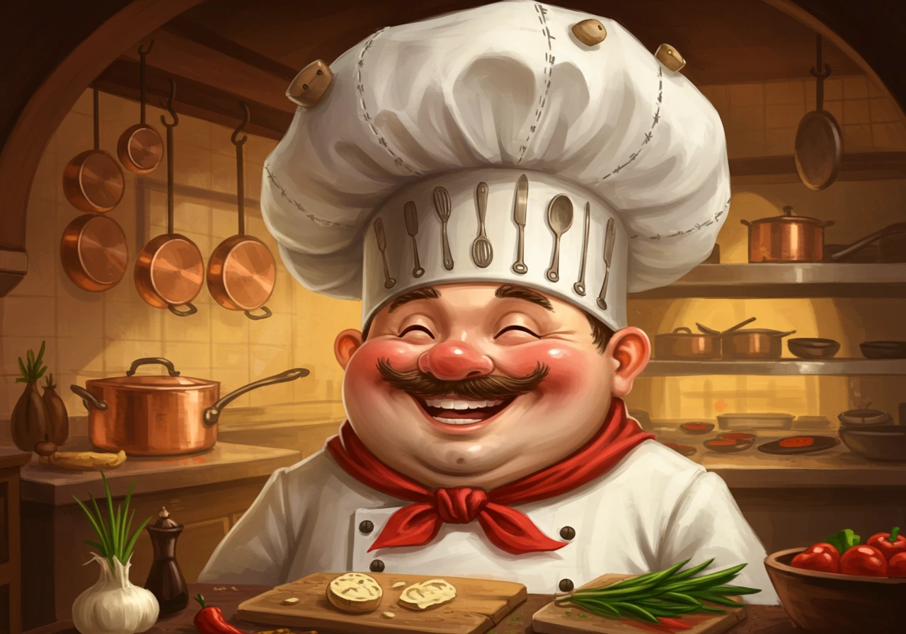 Chef erstellt auf Craiyon