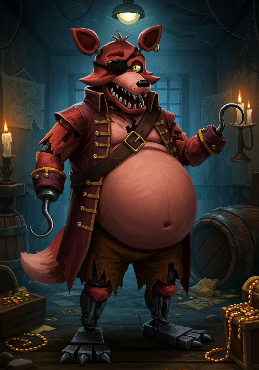 Five nights at freddy's creado en Craiyon