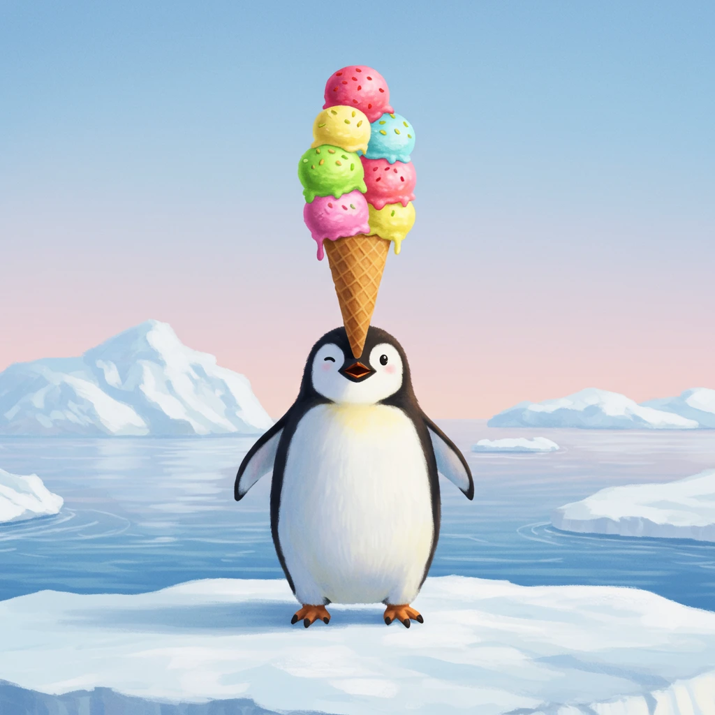 Ice cream erstellt auf Craiyon