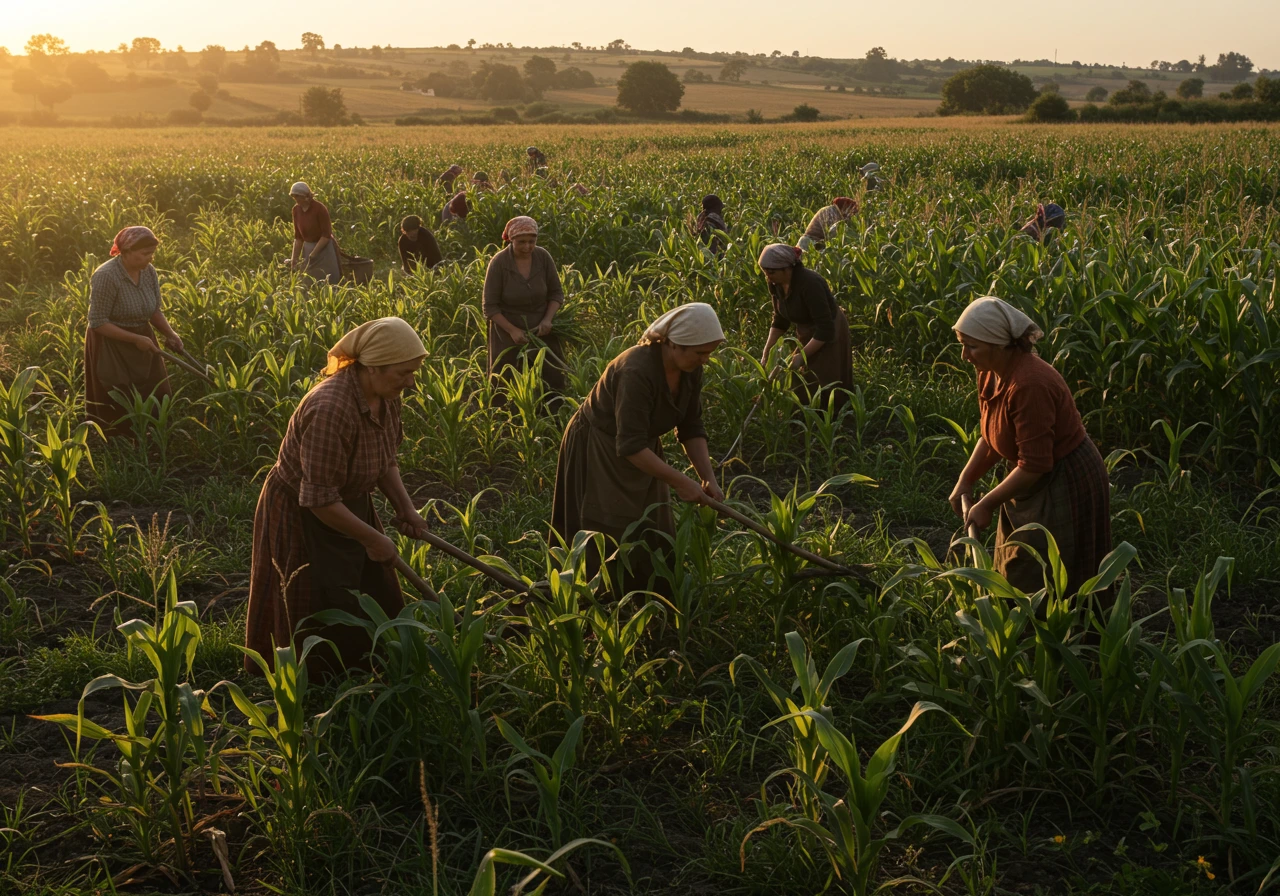 Agriculture créé sur Craiyon